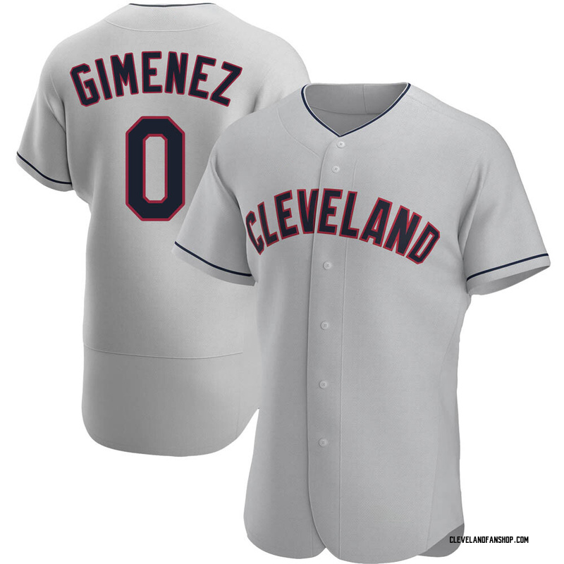 Cleveland Guardians Andres Gimenez Gray Authentic Jersey – US Soccer Hall