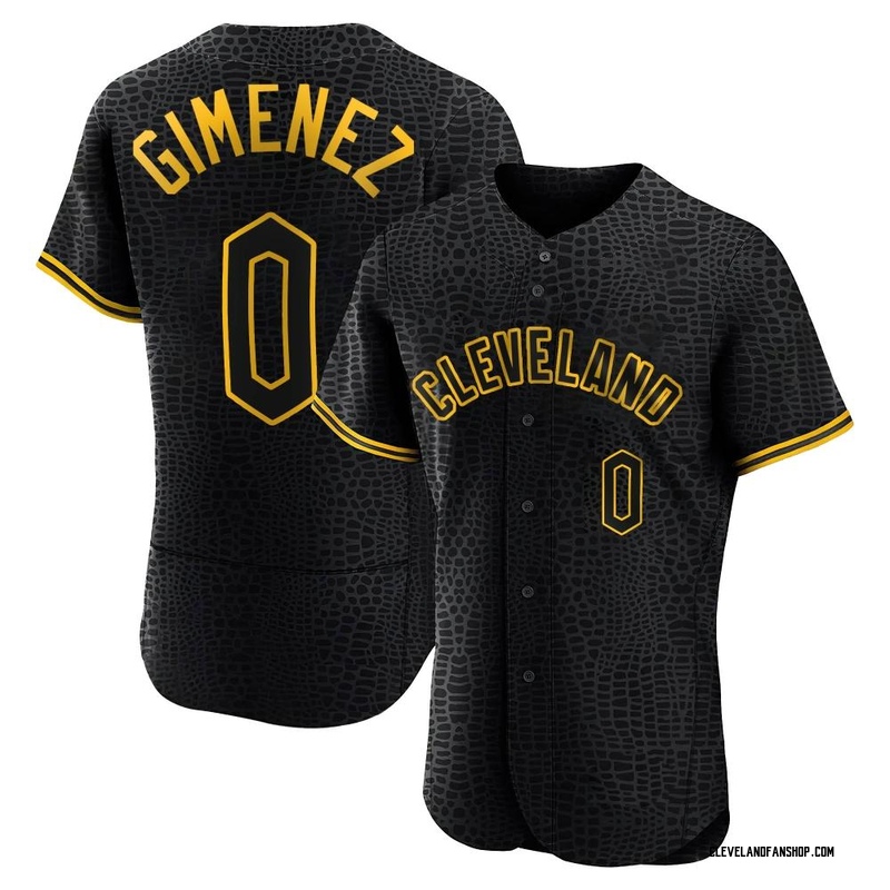 Game Used Jersey - Andres Gimenez #0 - Twins @ Indians 9/7/2021 & White Sox  @ Indians 9/26/2021