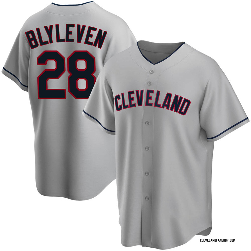 Bert Blyleven Men's Cleveland Guardians Road Cooperstown Collection Jersey  - Red Replica