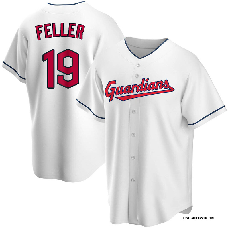 Bob Feller Jersey, Bob Feller Home & Alternate Guardians Jerseys -  Cleveland Store