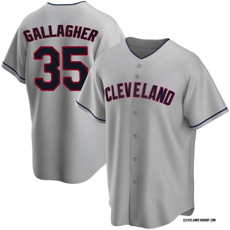 Cam Gallagher Men's Cleveland Guardians Home Jersey - White Authentic