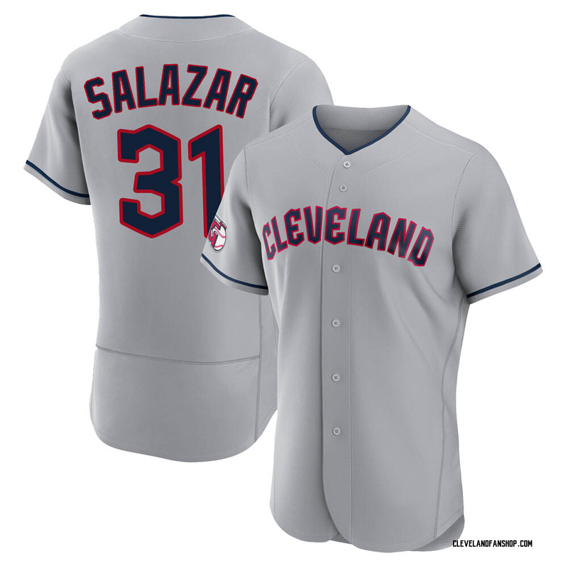 Danny Salazar Cleveland Indians Signed Autographed Blue #31 Jersey JSA –