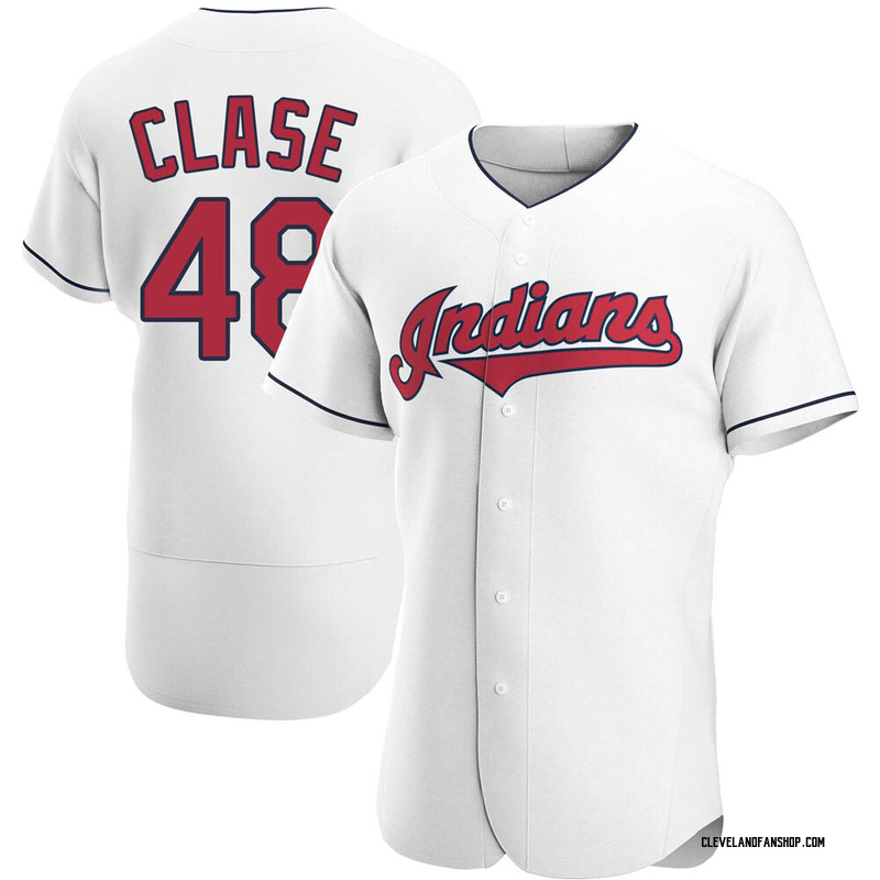 Cleveland indians 2024 white jersey