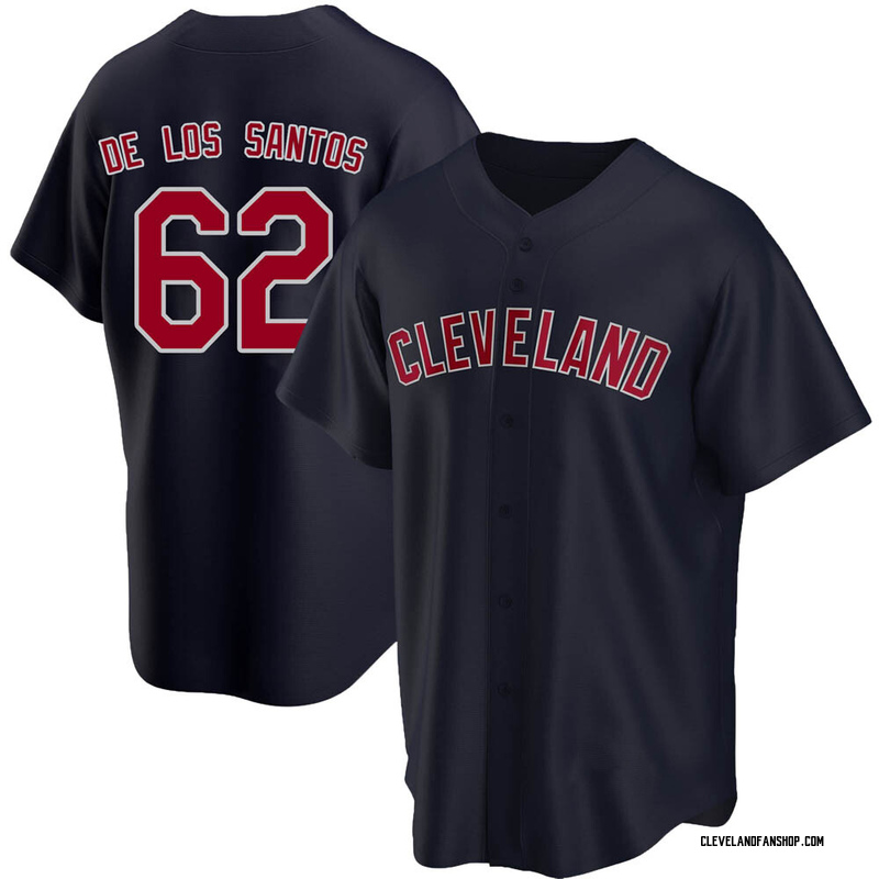 Enyel De Los Santos Women's Cleveland Guardians Road Jersey - Gray Replica