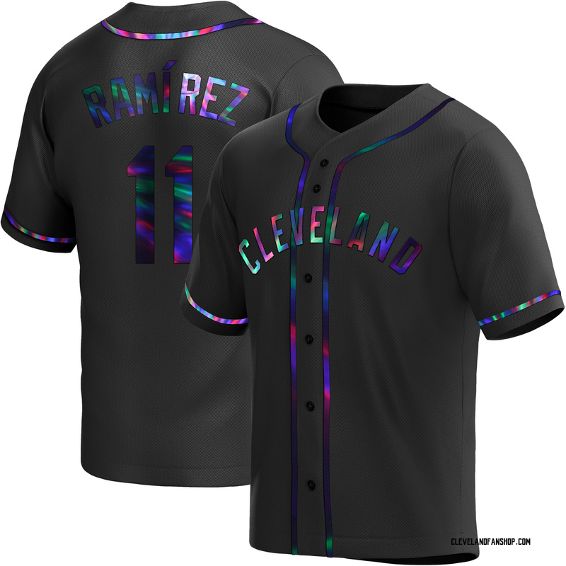 Jose Ramirez Men's Cleveland Guardians Alternate Jersey - Navy