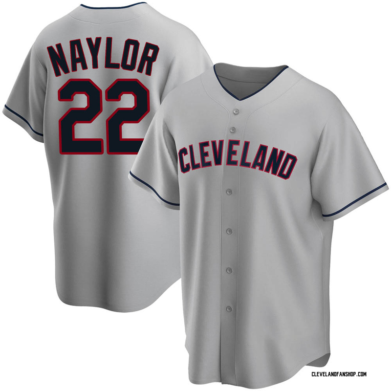 Josh Naylor Men's Cleveland Guardians Jersey - Black/White Replica