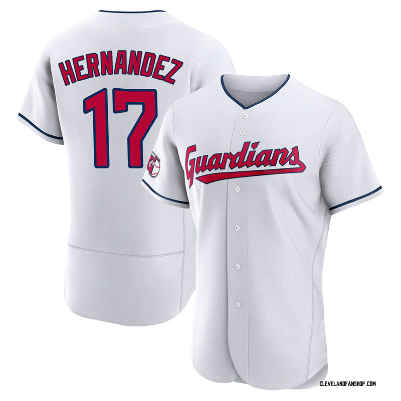 Keith Hernandez Men's Cleveland Guardians Home Jersey - White Authentic