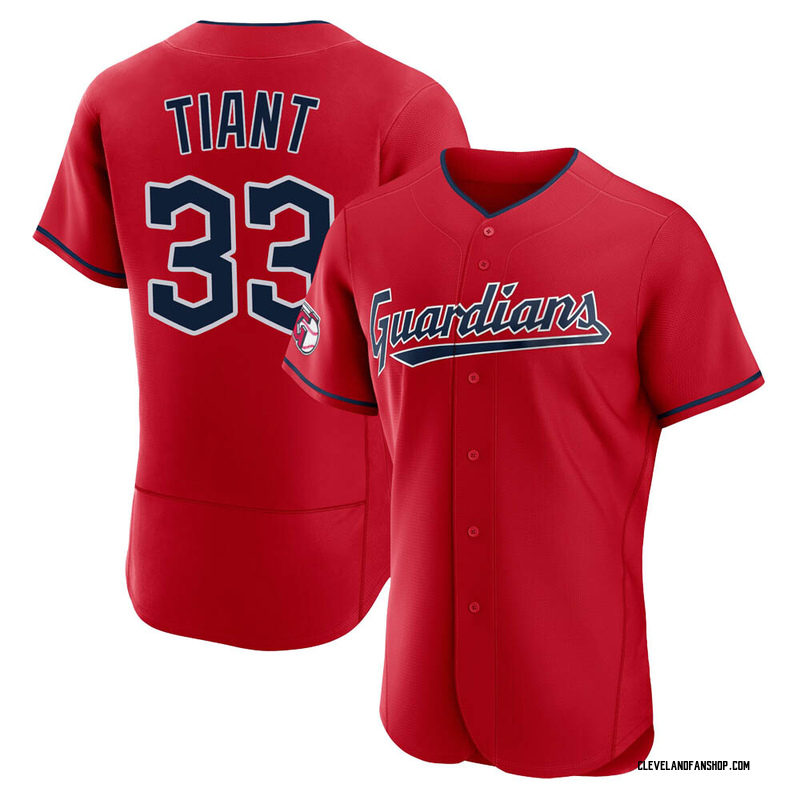 Luis Tiant Boston Red Sox Red Throwback Cooperstown Men's Jersey