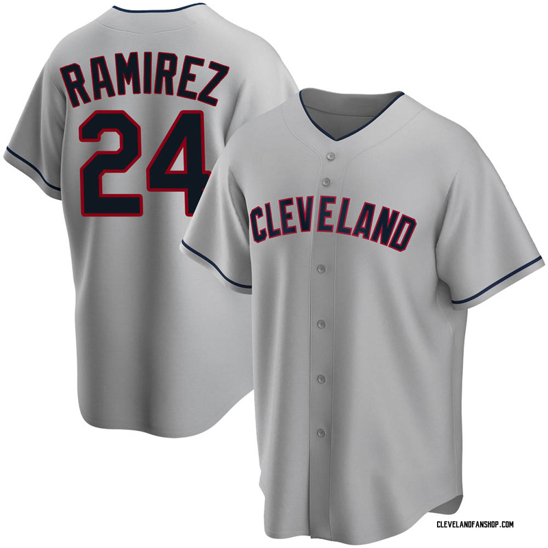 Women's Majestic Cleveland Indians #24 Manny Ramirez Authentic White Home  Cool Base MLB Jersey