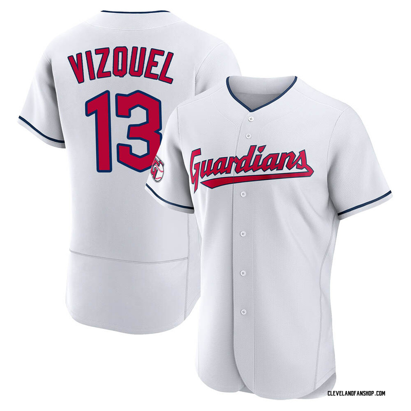 Omar Vizquel Jersey, Authentic Guardians Omar Vizquel Jerseys & Uniform -  Guardians Store