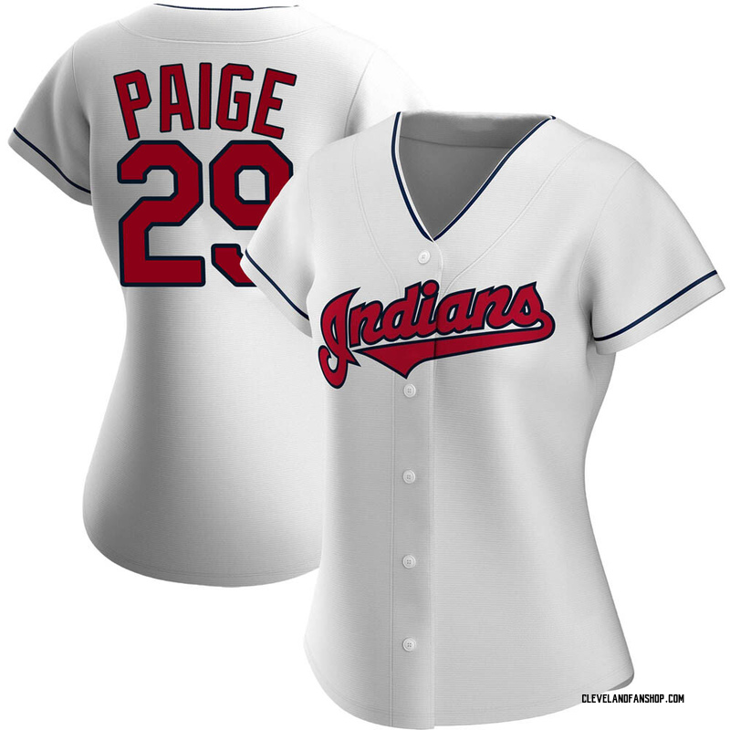 Satchel Paige Youth Cleveland Guardians Home Jersey - White Replica