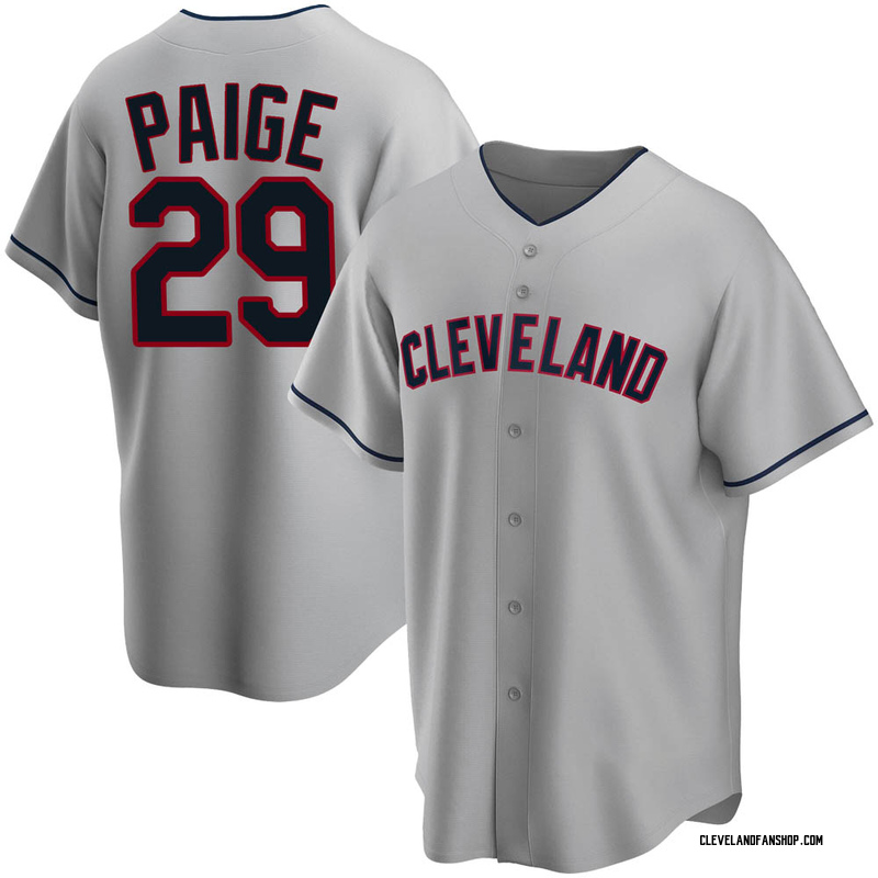 Satchel Paige Youth Cleveland Guardians Home Jersey - White Replica
