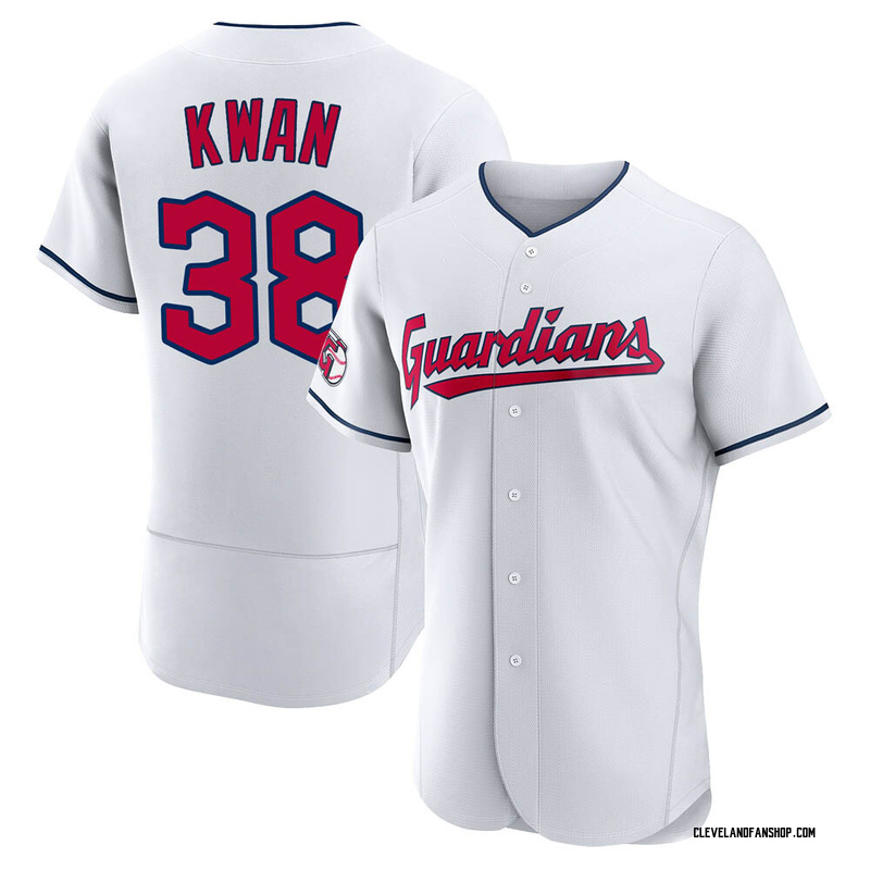 Steven Kwan Autographed Signed Cleveland Guardians Style Custom Jersey Jsa  Coa