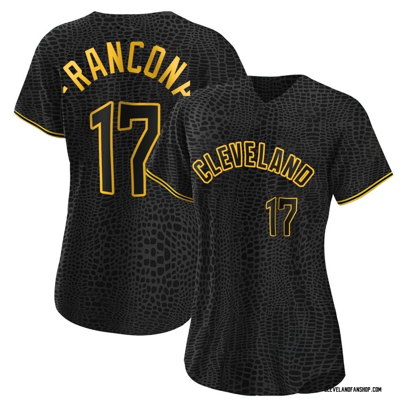 Terry Francona Youth Cleveland Guardians Alternate Jersey - Black Golden  Replica