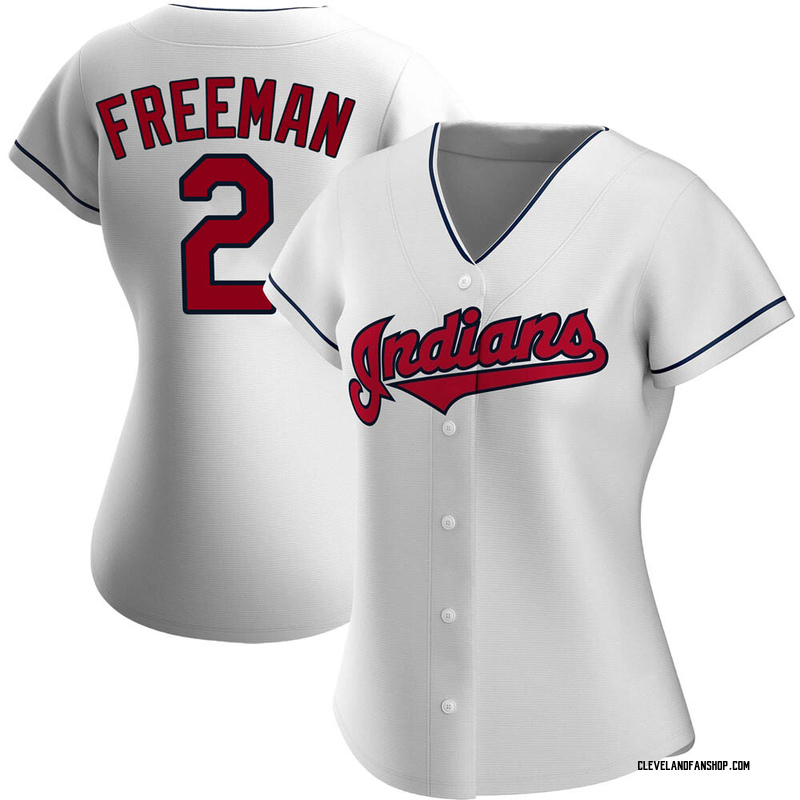 Tyler Freeman Cleveland Indians Signed Custom Style Red Jersey